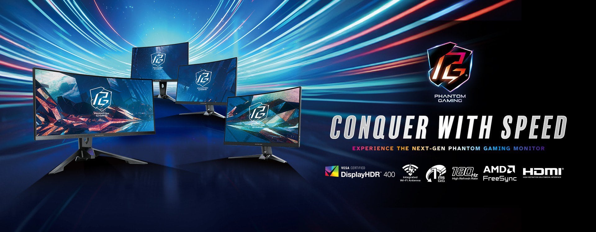 asrock-mini-oled-tasarim-dahil-alti-yeni-yuksek-ozellikli-phantom-oyuncu-monitorunu-tanitti
