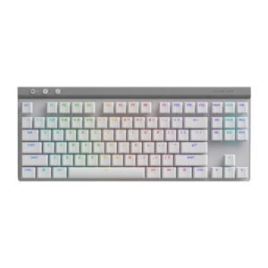 Yapay renkli aydınlatmalı bilgisayar klavyesi, RGB aydınlatmalı mekanik klavye, oyun ve ofis kullanımına uygun, kompakt tasarım, Türkçe Q klavye dizilimi ile yüksek performans sağlar.
