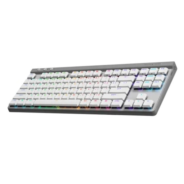Çok renkli RGB aydınlatmalı oyun klavyesi, mekanik tuşlar ve ergonomik tasarım ile yüksek performans ve estetik sağlar.
