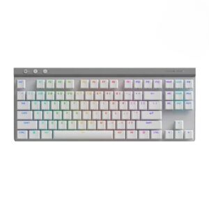 Logitech G515 Lightspeed Tkl Tactile Switch Ingilizce Rgb Kablosuz Beyaz Gaming Klavye 920 012539 Canta Hediyeli 1
