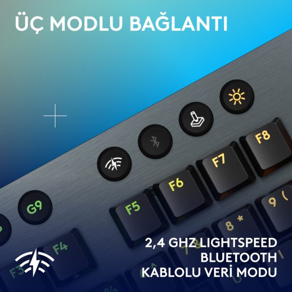 Logitech G915 X Lightspeed Tactile Switch Low Profile Rgb Ingilizce Gaming Klavye 920 012676 V6