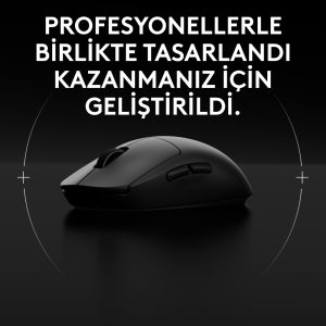Logitech Pro 2 Lightspeed Kablosuz Siyah Gaming Mouse V2