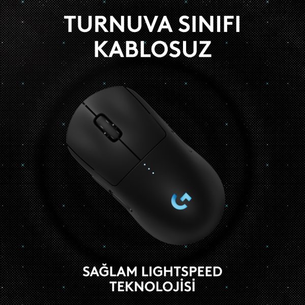Logitech Pro 2 Lightspeed Kablosuz Siyah Gaming Mouse V5