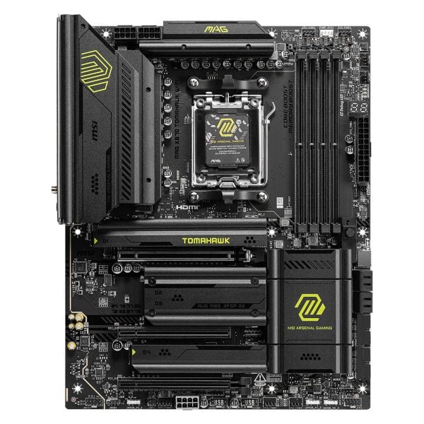 Msi Mag X870 Tomahawk Wifi Ddr5 8400mhzoc Soket Am5 M 2 Hdmi Atx Anakart Y2