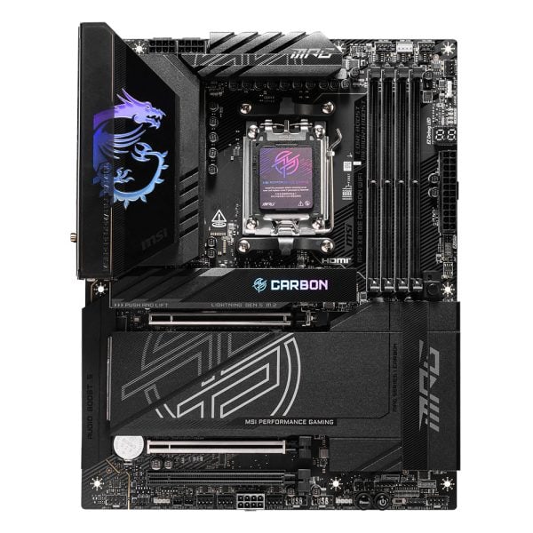 Msi Mpg X870e Carbon Wifi Ddr5 8400mhzoc Soket Am5 M 2 Hdmi Atx Anakart Y2