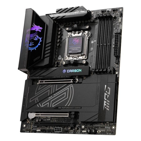 Msi Mpg X870e Carbon Wifi Ddr5 8400mhzoc Soket Am5 M 2 Hdmi Atx Anakart Y4