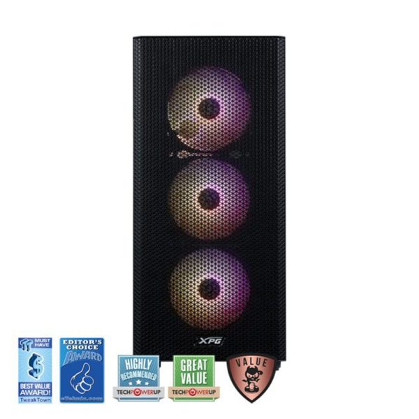 Xpg Valor Mesh Rgb Siyah Mid Tower 650w 80 Bronze Gaming Kasa 2