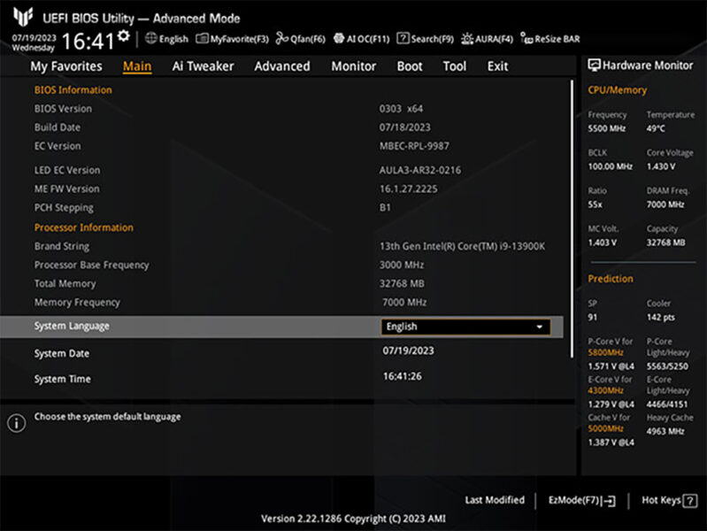 TUF GAMING Z790-BTF WIFI TUF GAMING Z790-BTF WIFI