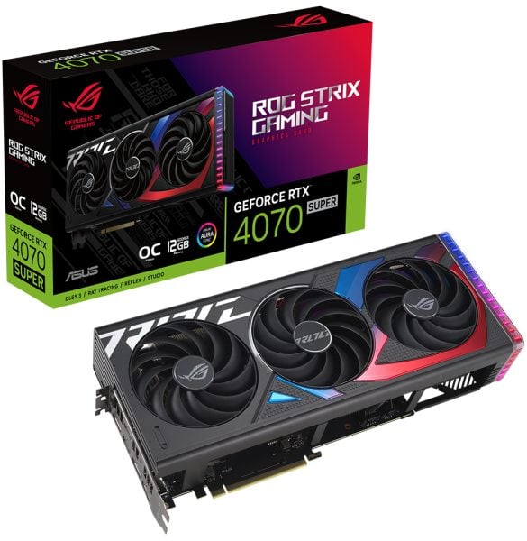 ROG Strix GeForce RTX™ 4070 SUPER 12GB GDDR6X OC Edition