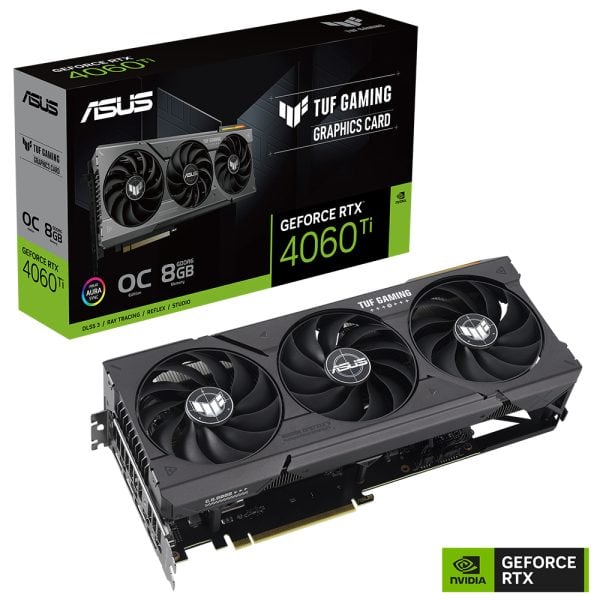 ASUS TUF Gaming GeForce RTX™ 4060 Ti 8GB GDDR6 OC Edition