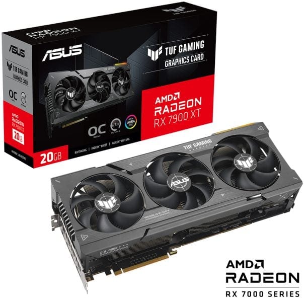 ASUS TUF Gaming Radeon RX 7900 XT OC Edition 20GB GDDR6 ASUS TUF Gaming Radeon RX 7900 XT OC Edition 20GB GDDR6