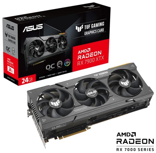 ASUS TUF Gaming Radeon RX 7900 XTX OC Edition 24GB GDDR6 ASUS TUF Gaming Radeon RX 7900 XTX OC Edition 24GB GDDR6