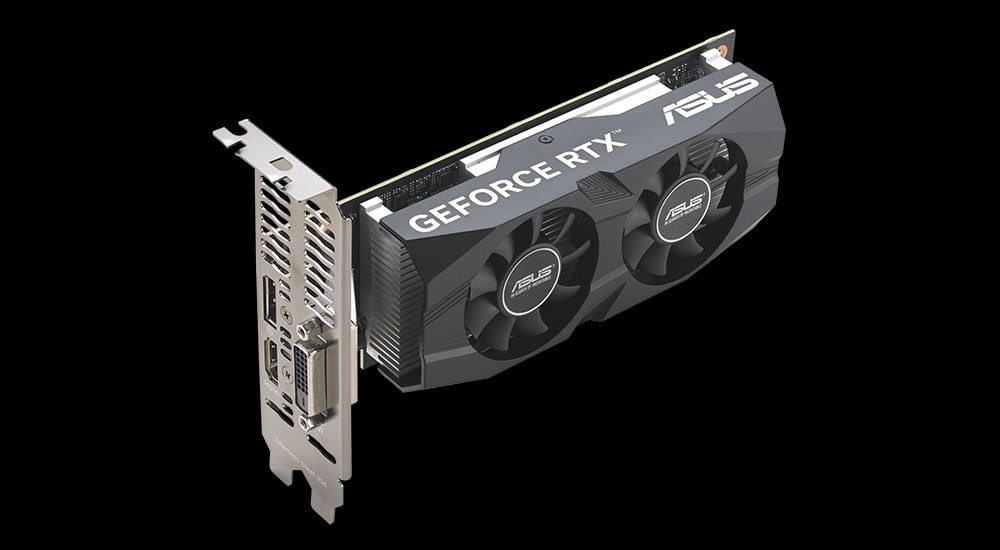 ASUS GeForce RTX™ 3050 LP BRK OC Edition 6GB GDDR6 ASUS GeForce RTX™ 3050 LP BRK OC Edition 6GB GDDR6