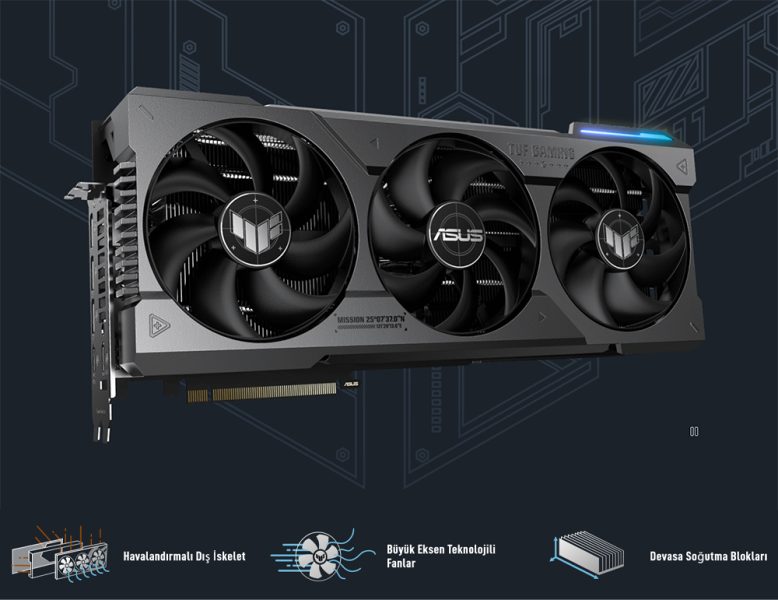 ASUS TUF Gaming GeForce RTX™ 4080 SUPER 16GB GDDR6X OC Edition ASUS TUF Gaming GeForce RTX™ 4080 SUPER 16GB GDDR6X OC Edition