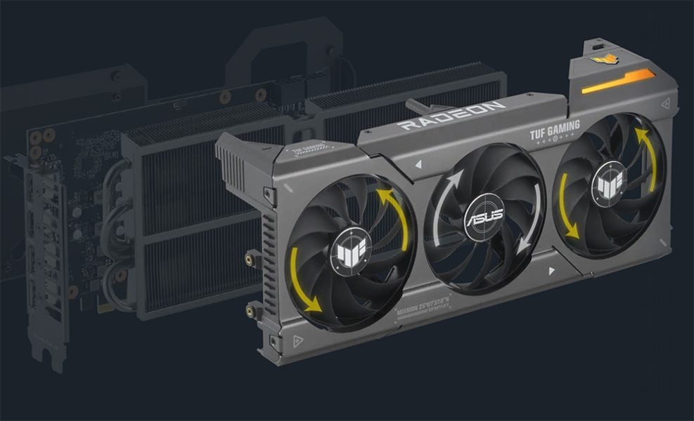 ASUS TUF Gaming Radeon™ RX 7600 XT OC Edition 16GB GDDR6 ASUS TUF Gaming Radeon™ RX 7600 XT OC Edition 16GB GDDR6