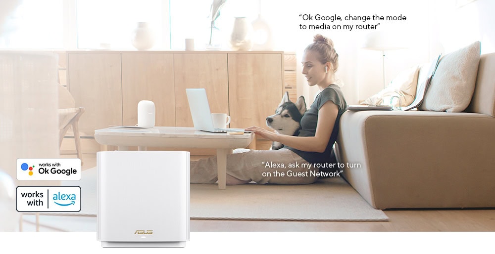 ASUS ZenWiFi XT9 (BEYAZ - İKİLİ PAKET) ASUS ZenWiFi XT9 (BEYAZ - İKİLİ PAKET)