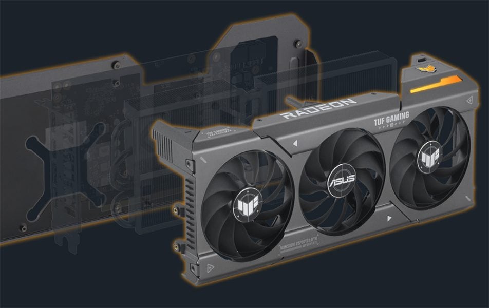 ASUS TUF Gaming Radeon™ RX 7600 XT OC Edition 16GB GDDR6 ASUS TUF Gaming Radeon™ RX 7600 XT OC Edition 16GB GDDR6