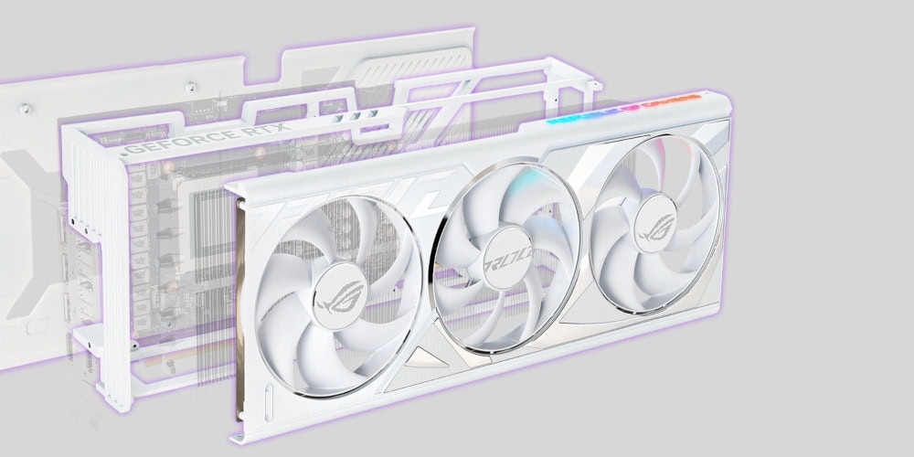 ROG Strix GeForce RTX 4090 24GB GDDR6X White OC Edition ROG Strix GeForce RTX 4090 24GB GDDR6X White OC Edition