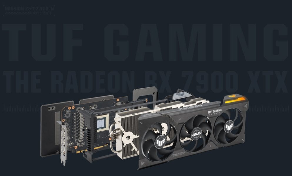 ASUS TUF Gaming Radeon RX 7900 XTX OC Edition 24GB GDDR6 ASUS TUF Gaming Radeon RX 7900 XTX OC Edition 24GB GDDR6