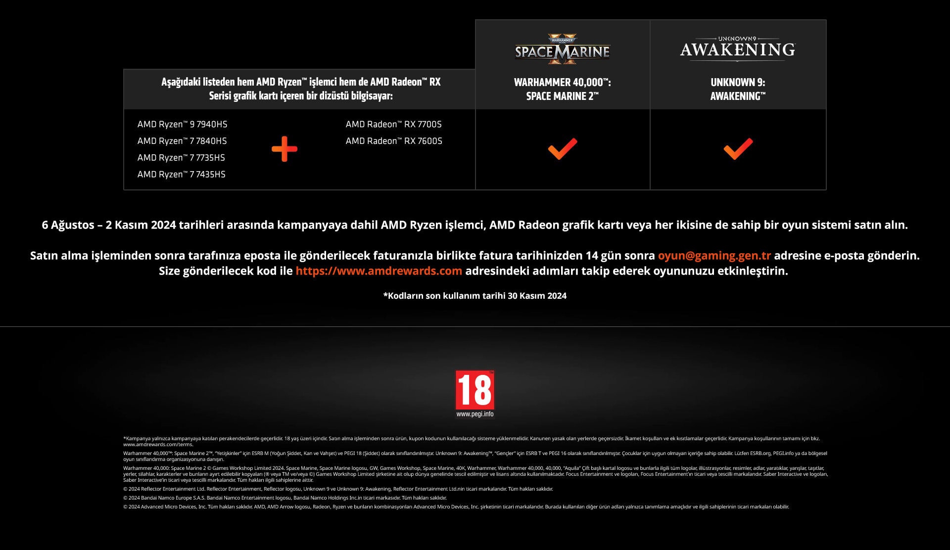 Amd Ryzen Amp Radeon 2 Oyun Hediye Landing Page 20241007 1