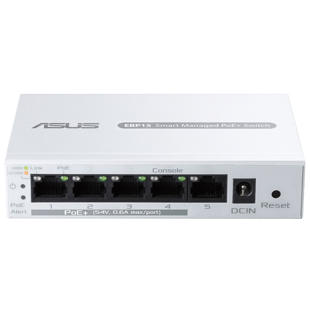 Asus Expertwifi Ebp15 Akilli Yonetilebilir Poe Switch