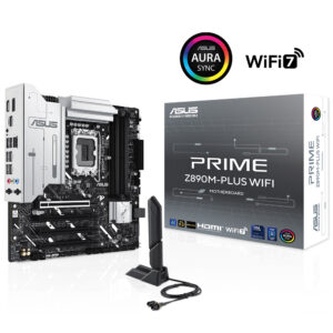Asus Prime Z890m Plus Wifi 8400mhz Oc Ddr5 Soket Lga1851 M 2 Hdmi Dp Matx Anakart Y1