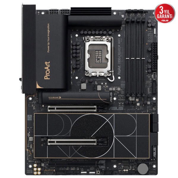 Asus Proart Z890 Creator Wifi 8600mhz (oc) Ddr5 Soket Lga1851 M.2 Atx Anakart 4
