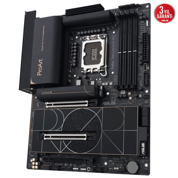 Asus Proart Z890 Creator Wifi 8600mhz (oc) Ddr5 Soket Lga1851 M.2 Atx Anakart 5