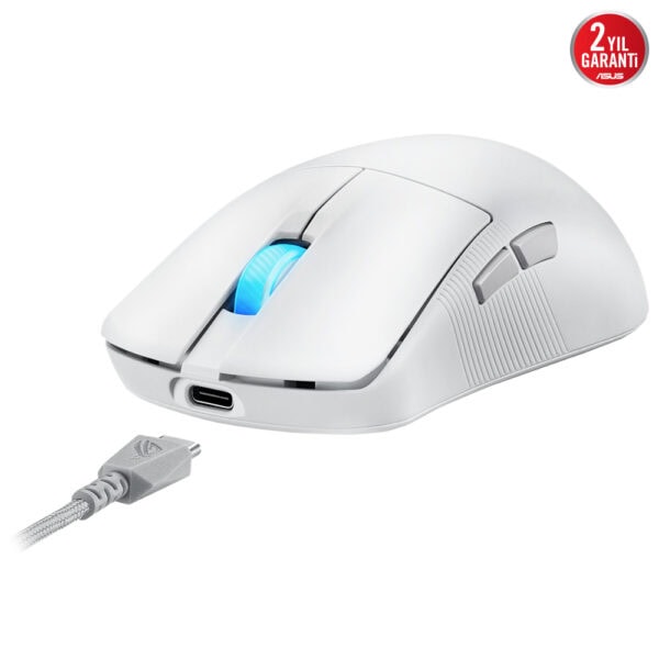 Asus Rog Harpe Ace Mini 8000 Hz Kablosuz Beyaz Gaming Mouse 8