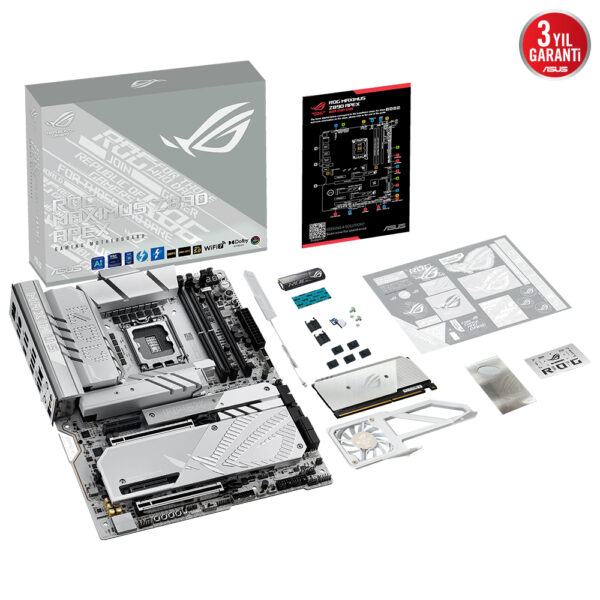 Asus Rog Maximus Z890 Apex 9000mhz Oc Ddr5 Soket Lga1851 M 2 Atx Anakart Y16