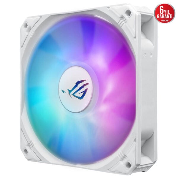 Asus Rog Strix Lc Iii 360 Argb Lcd Beyaz 360mm Intel Amd Uyumlu İşlemci Sıvı Soğutucu 10