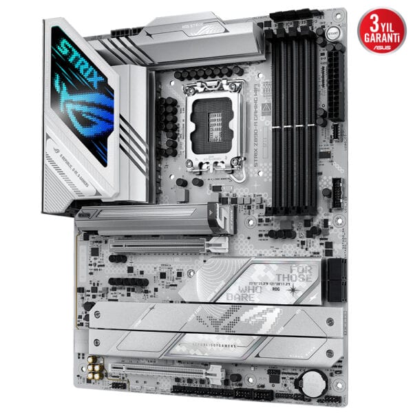 Asus Rog Strix Z890 A Gaming Wifi 8600mhz Oc Ddr5 Soket Lga1851 M 2 Hdmi Dp Atx Anakart Y4