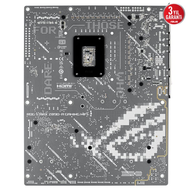Asus Rog Strix Z890 A Gaming Wifi 8600mhz Oc Ddr5 Soket Lga1851 M 2 Hdmi Dp Atx Anakart Y9