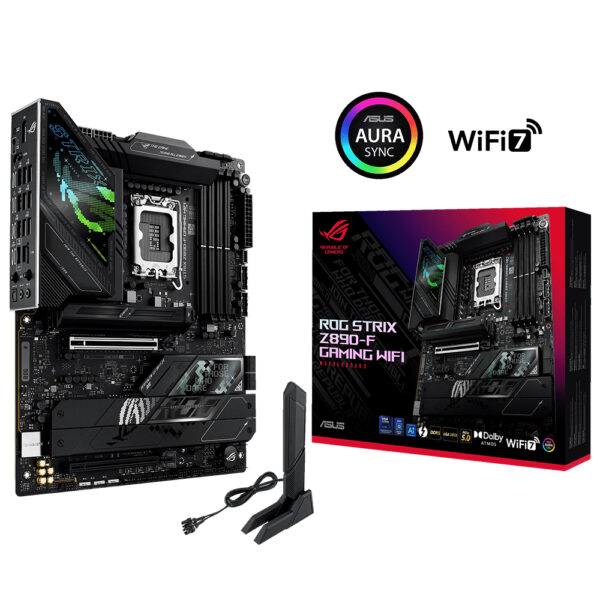 Asus Rog Strix Z890 F Gaming Wifi 8600mhz Oc Ddr5 Soket Lga1851 M 2 Hdmi Dp Atx Anakart Y1