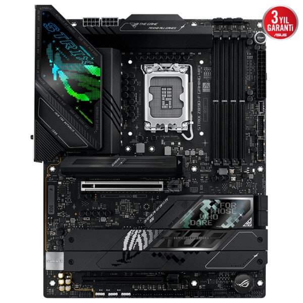 Asus Rog Strix Z890 F Gaming Wifi 8600mhz Oc Ddr5 Soket Lga1851 M 2 Hdmi Dp Atx Anakart Y2