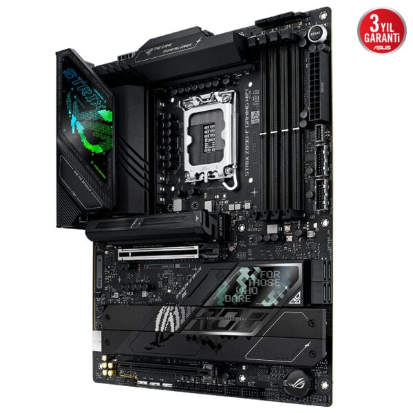 Asus Rog Strix Z890 F Gaming Wifi 8600mhz Oc Ddr5 Soket Lga1851 M 2 Hdmi Dp Atx Anakart Y3