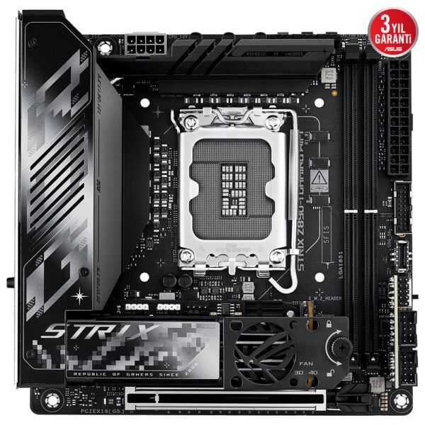 Asus Rog Strix Z890 I Gaming Wifi 8800mhz Oc Ddr5 Soket Lga1851 M 2 Hdmi Mini Itx Anakart Y2