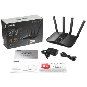 Asus Rt Be58u Be3600 Dual Band Wi Fi 7 Extendable Router Y1