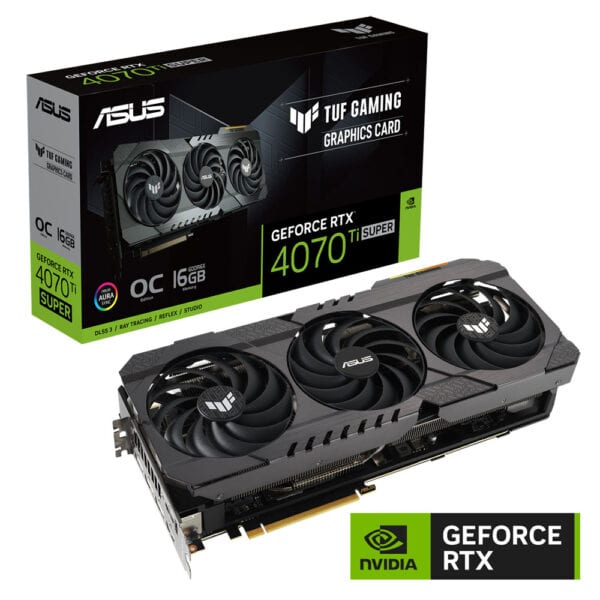 ASUS TUF Gaming GeForce RTX™ 4070 Ti SUPER 16GB GDDR6X OG OC Edition ASUS TUF Gaming GeForce RTX™ 4070 Ti SUPER 16GB GDDR6X OG OC Edition
