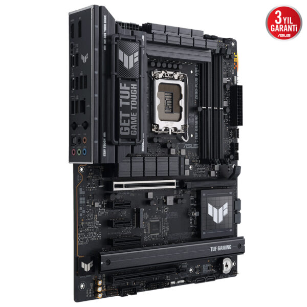 Asus Tuf Gaming Z890 Plus Wifi 9066mhz Oc Ddr5 Soket Lga1851 M 2 Hdmi Dp Atx Anakart Y4