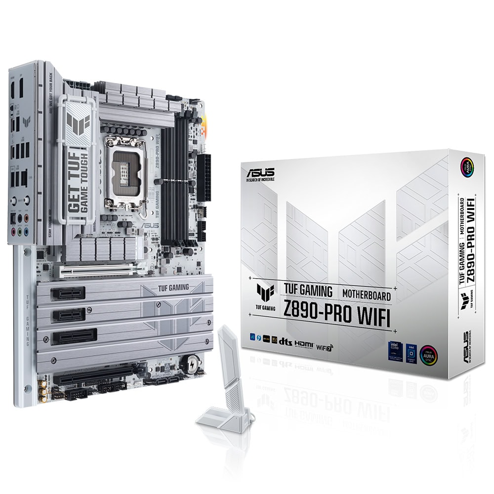 Asus Tuf Gaming Z890 Pro Wifi 9066mhz Oc Ddr5 Soket Lga1851 M 2 Hdmi Dp Atx Anakart Y1