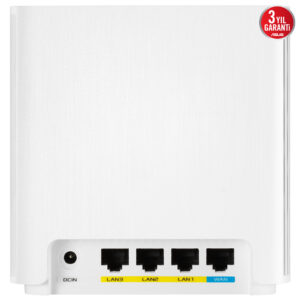 Asus Zenwifi Xd6 W 2 Pk Wi Fi 6 Kablosuz Ag Dagitim Mesh Sistemi Beyaz Ikili Paket 1