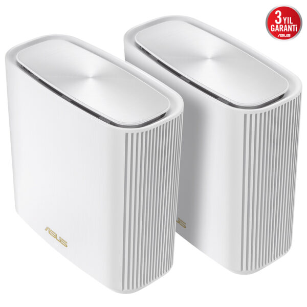 Asus Zenwifi Xt9 W 2 Pk Wi Fi 6 Wpa3 Kablosuz Ag Dagitim Mesh Sistemi Beyaz Ikili Paket 1