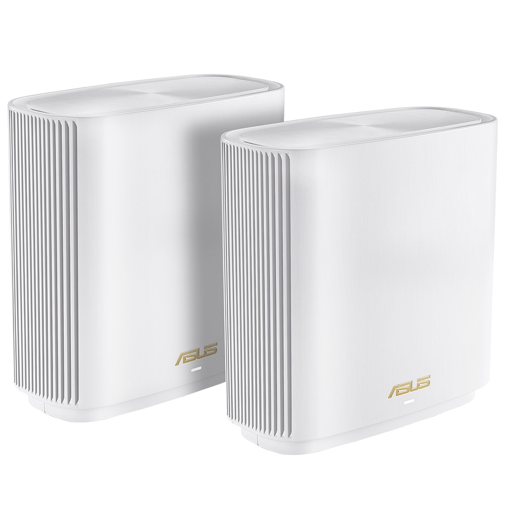 Asus Zenwifi Xt9 W 2 Pk Wi Fi 6 Wpa3 Kablosuz Ag Dagitim Mesh Sistemi Beyaz Ikili Paket
