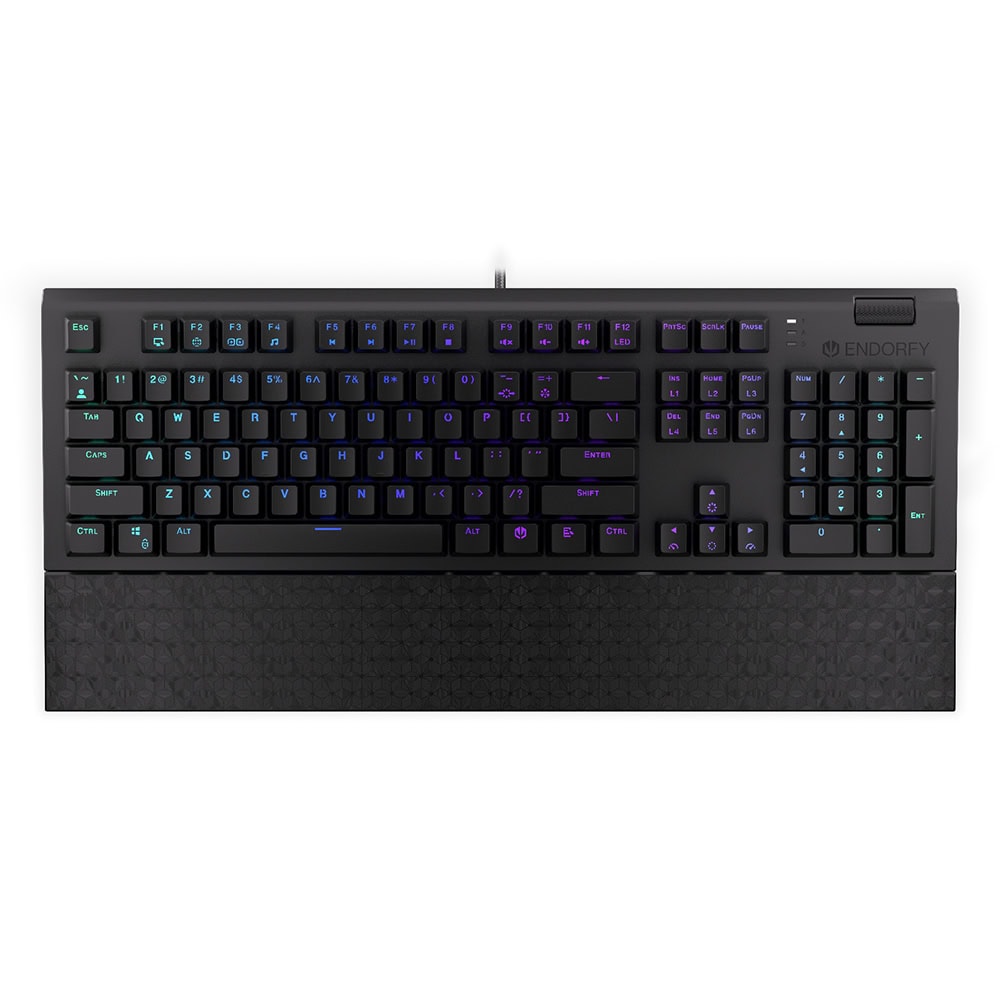 Endorfy Omnis Kailh Red Switch Rgb Ingilizce Mekanik Kablolu Siyah Gaming Klavye Ey5a030 1