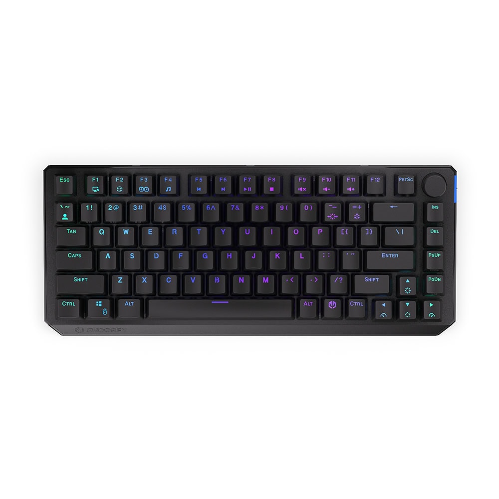 Endorfy Thock 75 Wireless Kailh Red Switch Rgb Ingilizce Mekanik Siyah Gaming Mini Klavye Ey5a073 1