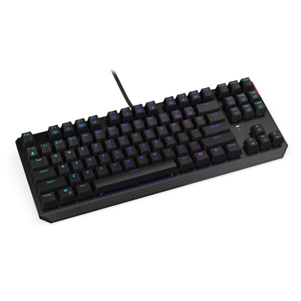Endorfy Thock Tkl Kailh Red Switch Rgb Turkce Mekanik Kablolu Siyah Gaming Klavye Ey5a003 3