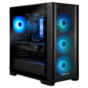 Enermax Starryfort Sf217 Argb Temperli Cam Usb 3 0 Mid Tower Atx Maxpro Iii 600w Gaming Kasa Eca Sf217 Bb Argb Emp600w T2