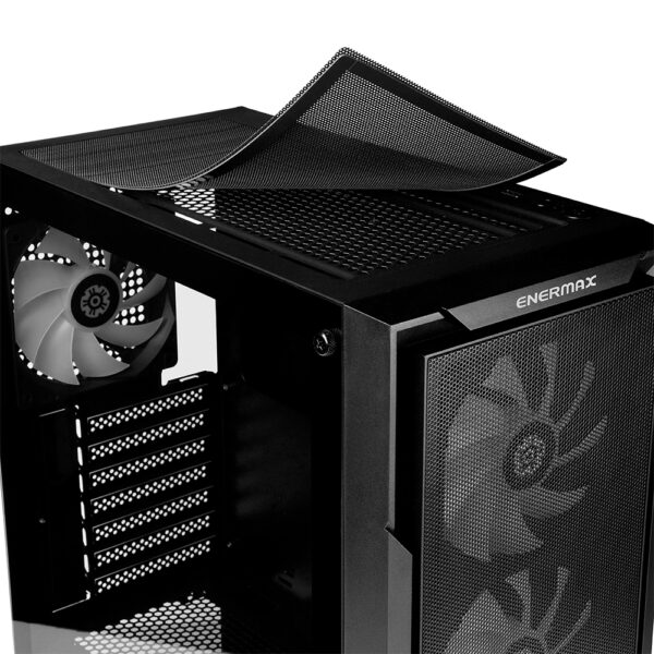 Enermax Starryfort Sf60 Argb Temperli Cam Usb 3 0 Mid Tower Atx Maxpro Iii 600w Gaming Kasa 6