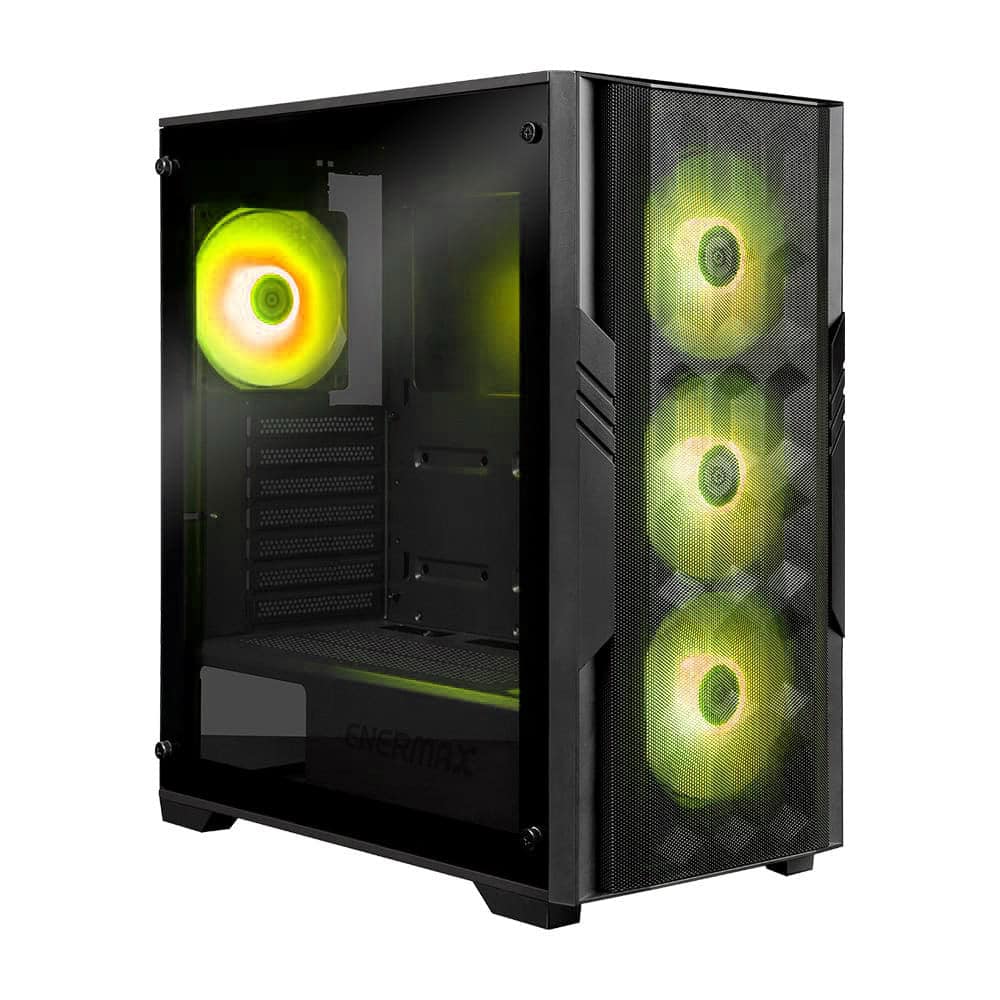 Enermax Starryfort Sf60h Argb Temperli Cam Usb 3 0 Mid Tower Atx Maxpro Iii 600w Gaming Kasa Y1